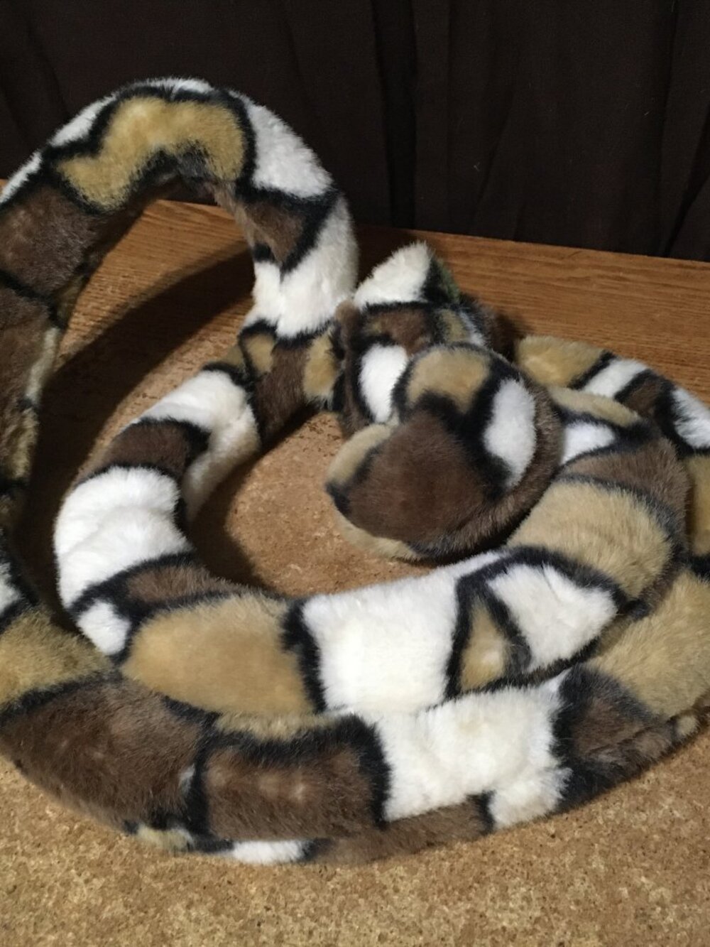 VINTAGE FIESTA PLUSH 73' 2ASST BOA CONSTRICTOR SNAKE A40197 - Picture 2 of 9